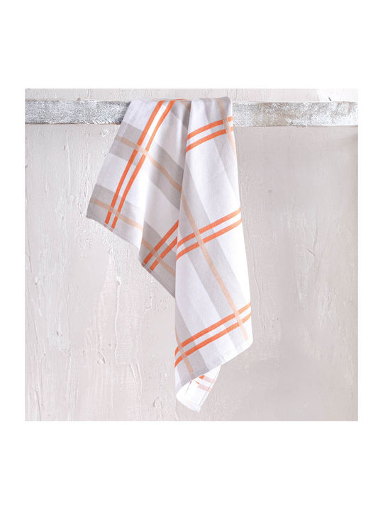 Rythmos Towel in Orange Color 50x70cm