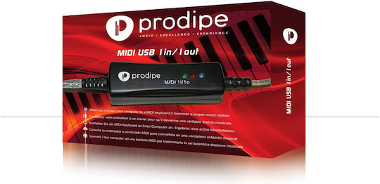 Thomann Midi Interface Midi USB 1x1 Μαύρο