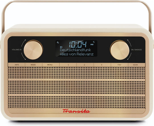 Technisat Transita 120 Retro Tragbares Radio DAB+ Beige