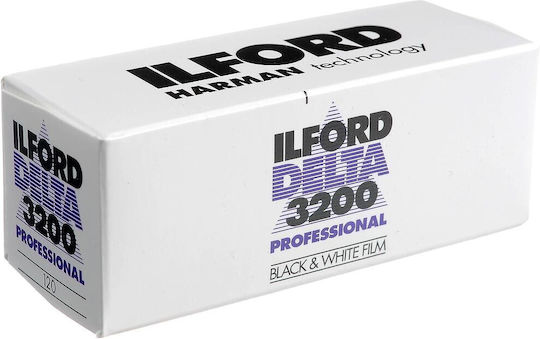 Ilford B&W Negative Delta 3200 Professional Roll Film 120 (16 Exposures)