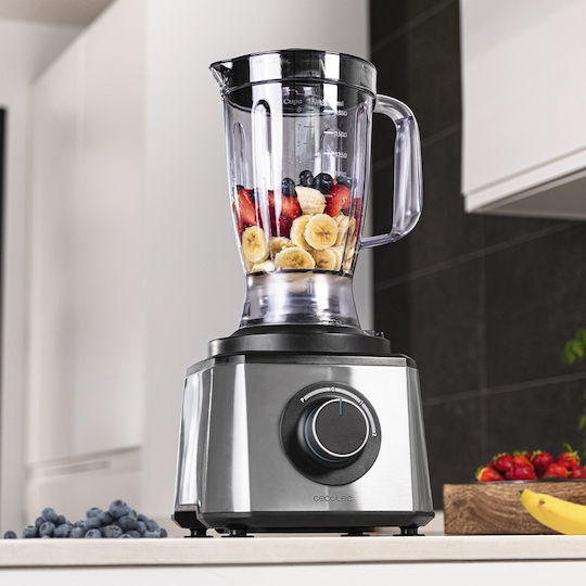 Cecotec Paprika 2000 Multifunktions-Food-Prozessor 2000W mit Behälter 3.5Es Silber