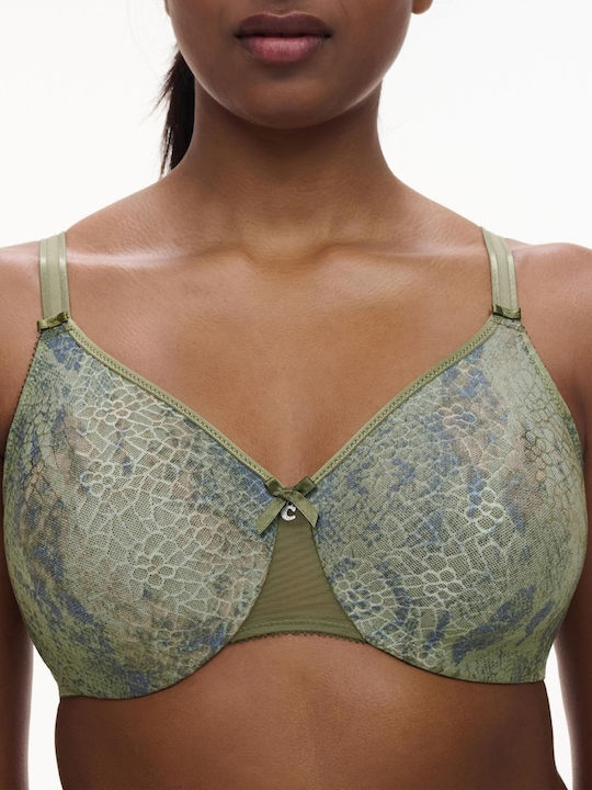 Chantelle Minimizer Minimizer Bra without Padding Green