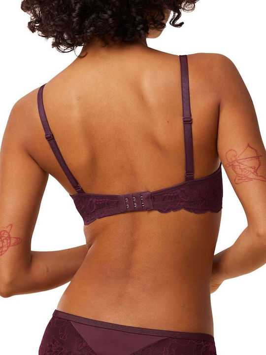 Women's Bra Underwire Burgundy