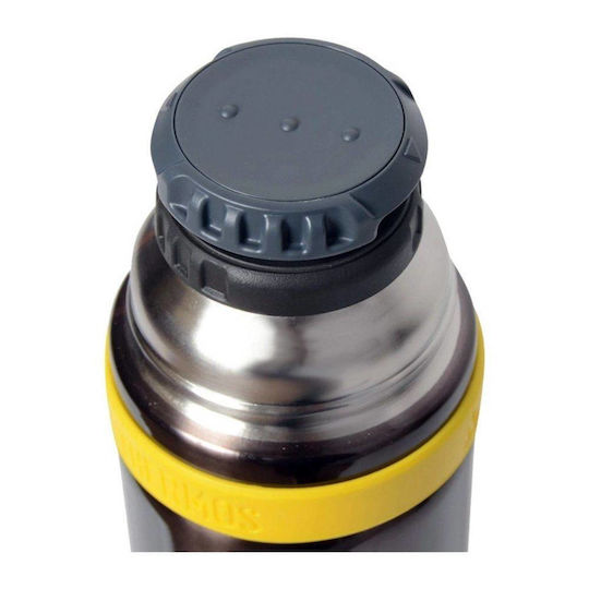 Thermos Glass Thermos Stainless Steel 900ml Matte Black