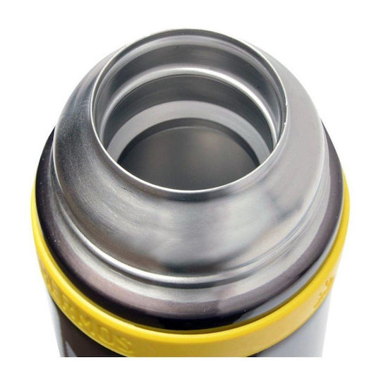Thermos Glass Thermos Stainless Steel 900ml Matte Black