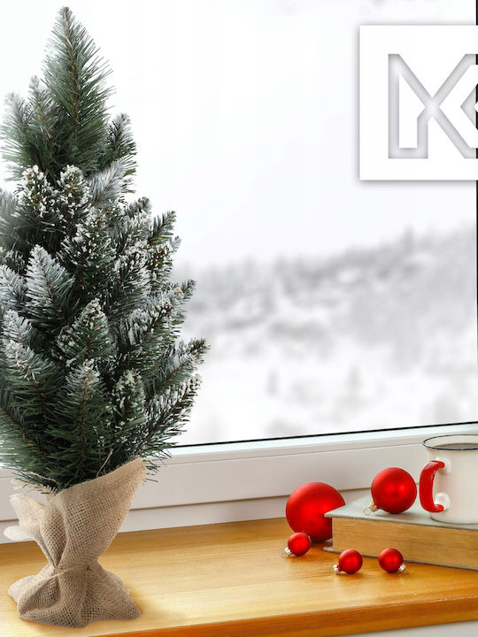Christmas Decorative Illuminated Tree 50cm Adorned Green