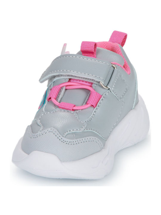 Kinder Sneakers mit Klettverschluss Gray
