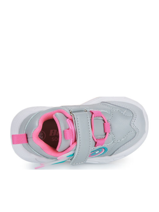 Kinder Sneakers mit Klettverschluss Gray