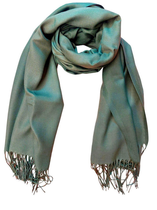 Women's Silk Scarf Green