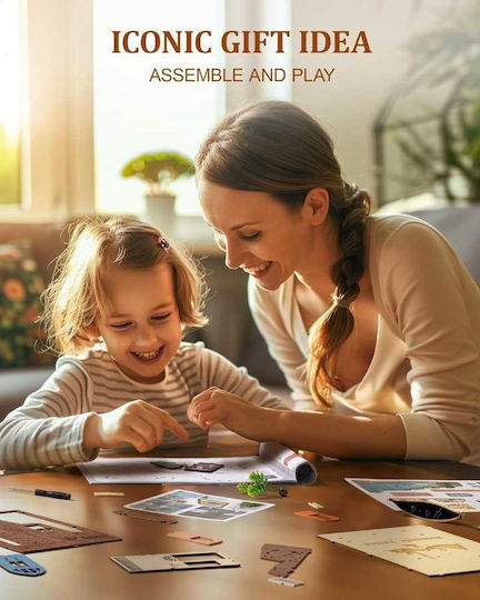 Rolife Construction Toy Wooden Stories in Books Romantic Venice Led Edition for Children 14+ Years