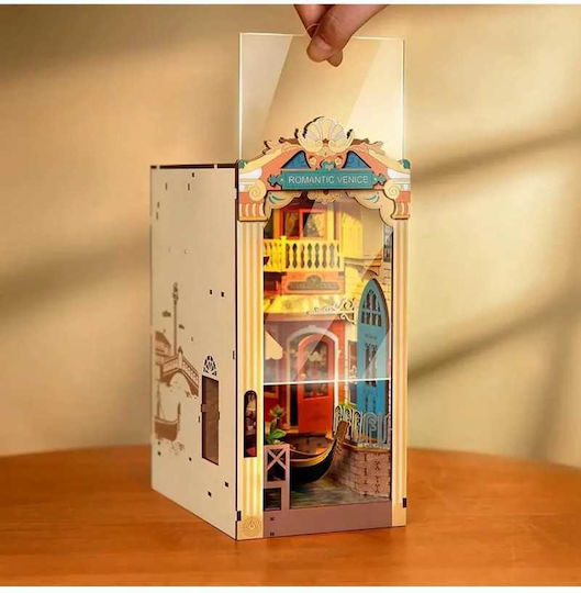 Rolife Construction Toy Wooden Stories in Books Romantic Venice Led Edition for Children 14+ Years