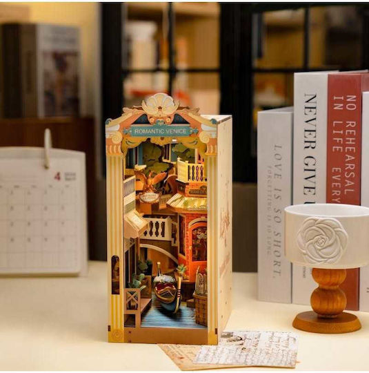 Rolife Construction Toy Wooden Stories in Books Romantic Venice Led Edition for Children 14+ Years