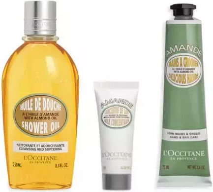 L'Occitane Skin Care Set for Moisturizing & Body Cleaning