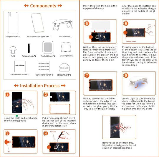 T-Max 3D 0.3mm Full Glue Tempered Glass (Galaxy S9+)