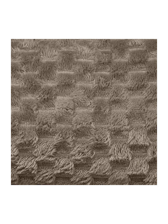 Lino Home Duvet Cover Set Single 160x240cm Valar Taupe 2pcs