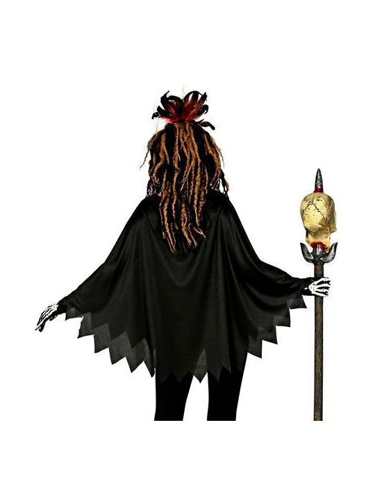 Carnival Costume Voodoo Priestess Poncho
