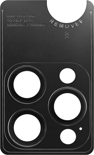 Powertech Kameraschutz Gehärtetes Glas Transparent für das iPhone 15 Pro, iPhone 15 Pro Max