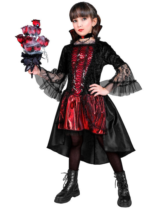 Kids Carnival Costume VAMPIRESS Kids Carnival Costume VAMPIRESS