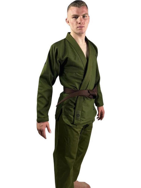 Soiltecnique Ανδρική Ζακέτα Brazilian Jiu Jitsu Πράσινη