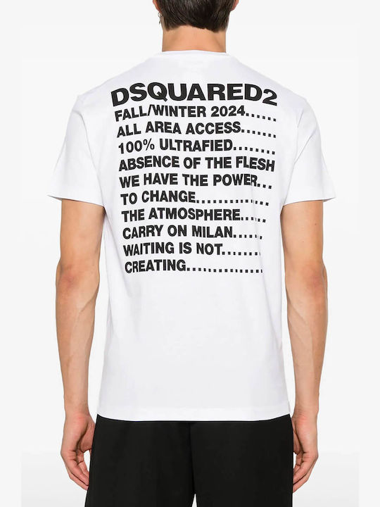 Dsquared2 T-shirt Άσπρο