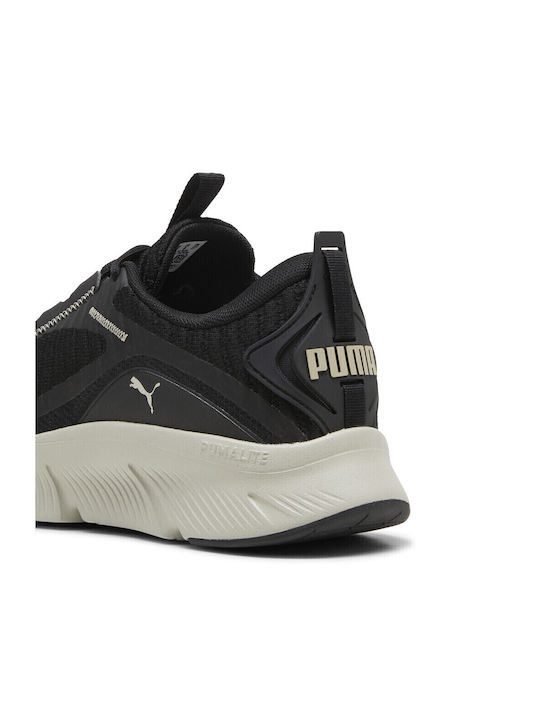 Flexfocus Lite Better Knit Ανδρικά Αθλητικά Παπούτσια Running Μαύρα