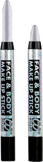 Make Carnival Face Painting Silver