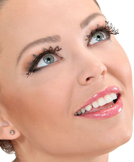 Karneval Wimpern Schwarze