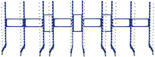 Combi Spray Drying Rack Trolley X 5 & 4 Connectors