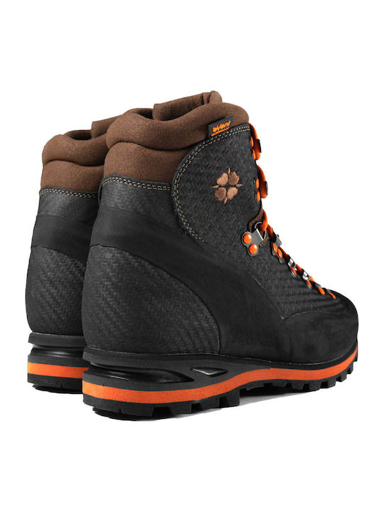 Fitwell Jek Αδιάβροχα Μποτάκια Κυνηγιού Black/Orange