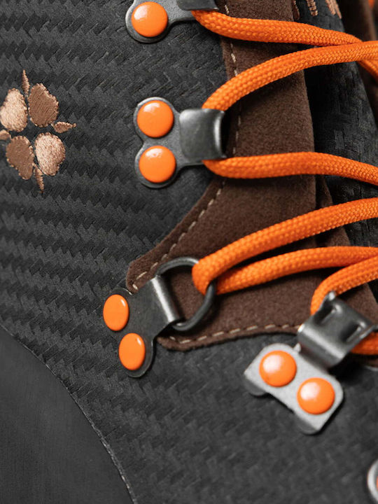 Fitwell Jek Αδιάβροχα Μποτάκια Κυνηγιού Black/Orange