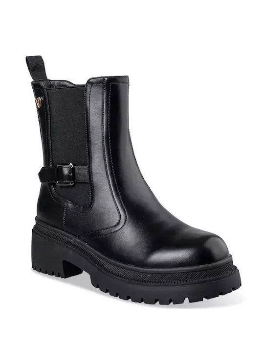 Mairiboo for Envie Biker Boots Black M23-20602-34