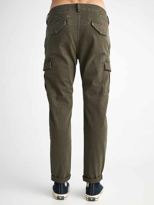 Staff Trousers Cargo Oil Green