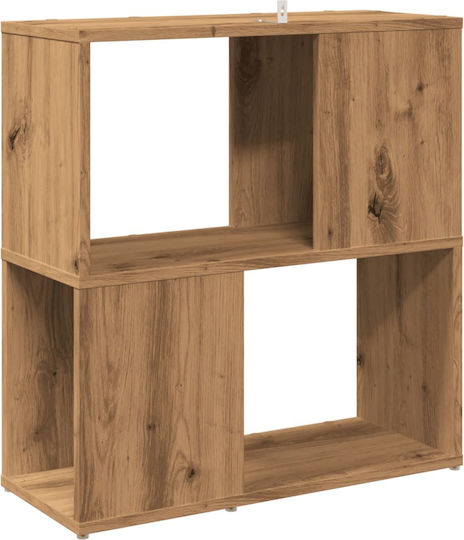 Artisan Wooden Bookcase 60x24x63cm