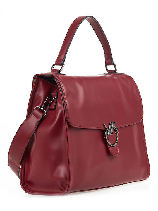 Verde Women's Bag Hand Burgundy