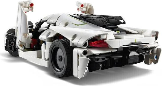 Lego Technic White Koenigsegg Jesko Absolut Hypercar for 10+ Years