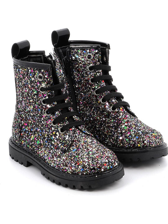 Kids Boots with Zipper Multicolored
