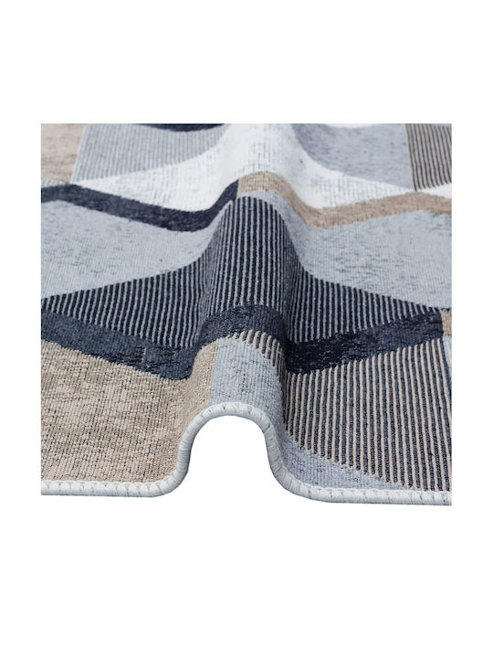 Conceptum Hypnose Χαλί Ορθογώνιο Βαμβακερό Μπεζ, Μαύρο 160x230cm