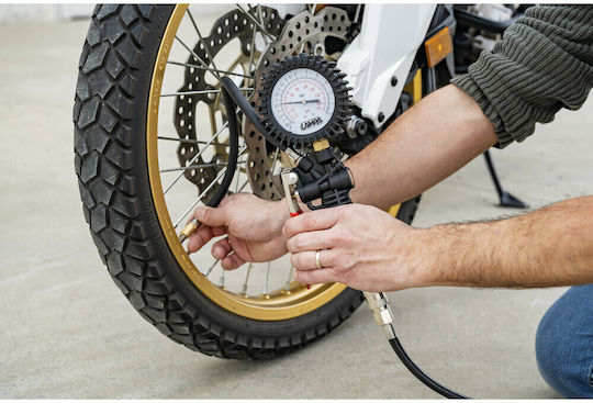 Lampa Air Pressure Gauge with Tyre Inflator Pistol L7401.8