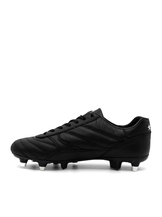 Pantofola D'Oro SG Ποδοσφαιρικά Παπούτσια με Τάπες Μαύρα