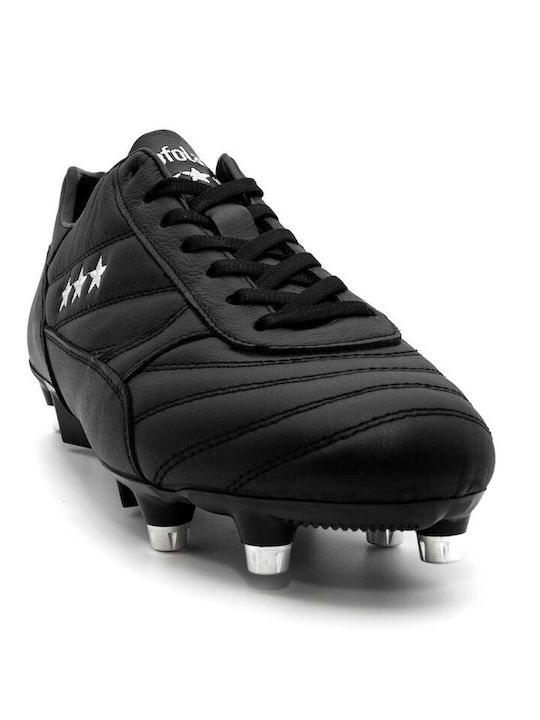 Pantofola D'Oro Fußballschuhe mit Stollen Schwarz