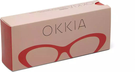Okkia Lina Γυναικεία Γυαλιά Πρεσβυωπίας +1.00 σε Κόκκινο χρώμα