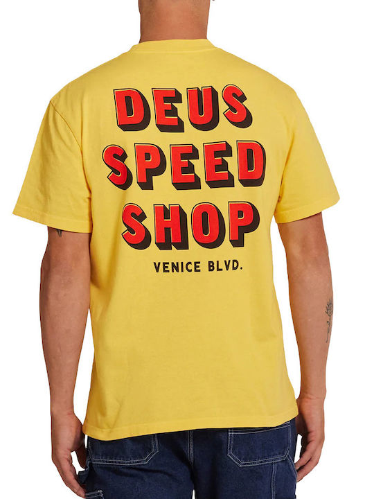 Deus Ex Machina Deus Tricou Galben