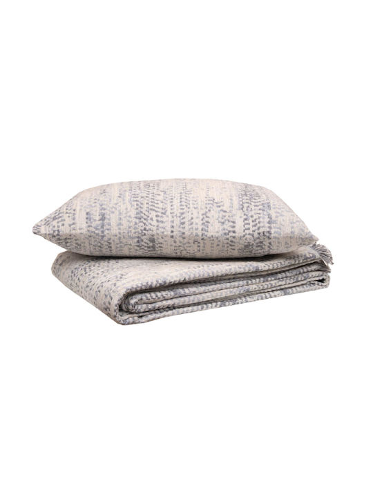 Anna Riska Sofa Throws 2 Seater 2 Sides 1452 180x240cm Grey