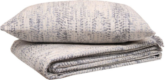 Anna Riska 1452 Πολυθρόνας Δύο 'Οψεων Π180xΜ180cm Grey