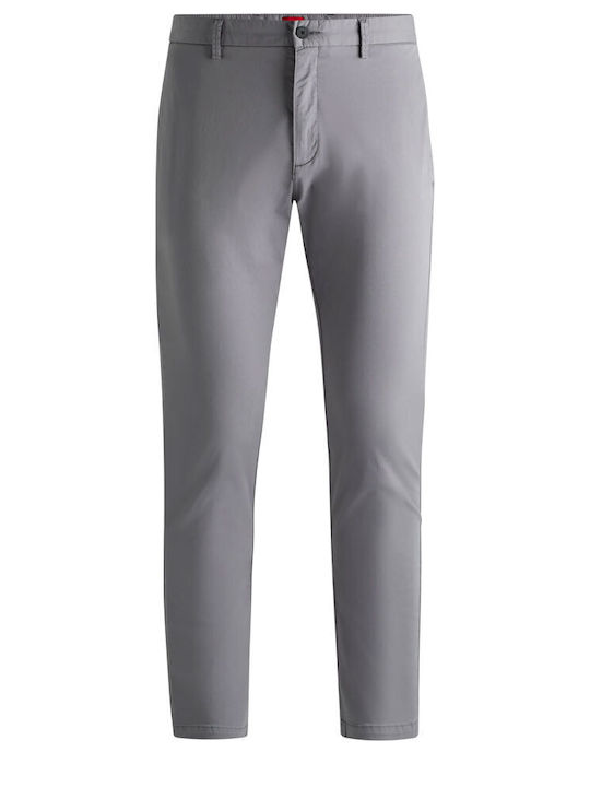 Hugo Boss Trousers Chino Medium Grey