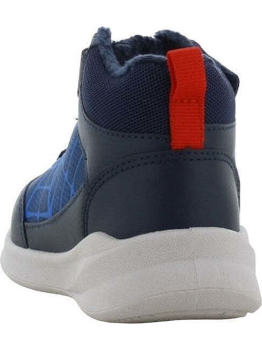 Kinder Sneakers Hoch mit Klettverschluss Blau
