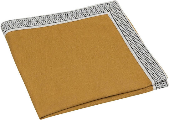 Atmosphera Baumwolle Tischdecke Set 7 Stück Napp Gelb 150x250cm