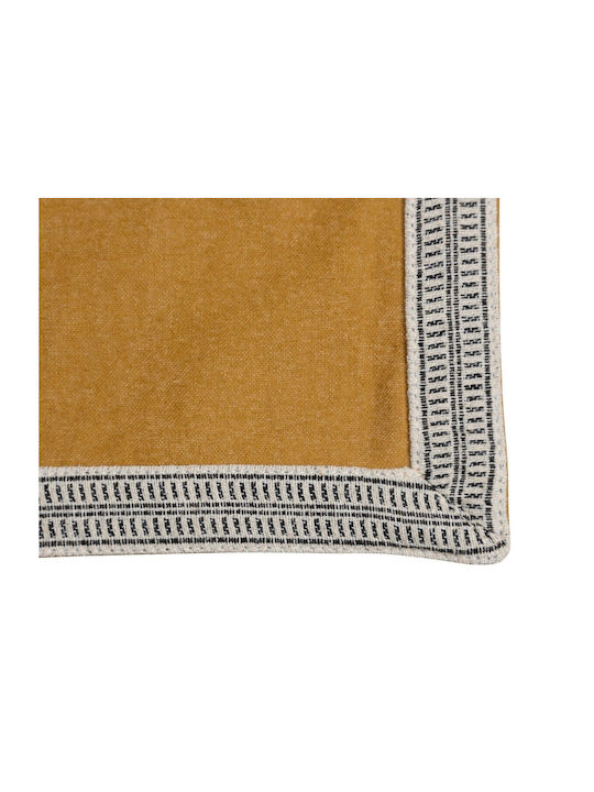 Atmosphera Cotton Tablecloth Set 7 Pieces Napp Yellow 150x250cm