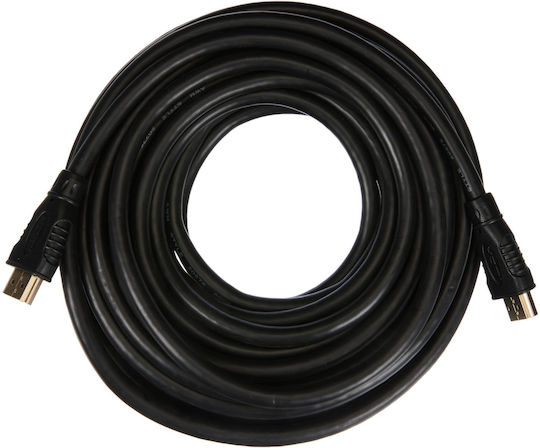 PremiumCord HDMI 1.4 High Speed 1080p 120Hz Cable HDMI male - HDMI male 10m Μαύρο