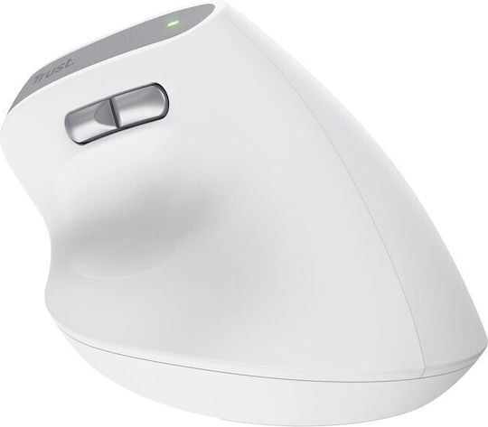 Trust Bayo II Kabellos Ergonomisch Vertikal Maus Weiß
